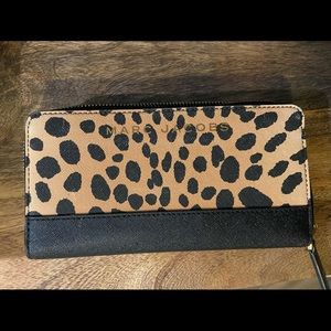MARC JACOBS LEOPARD MULTI SAFFIANO LEATHER